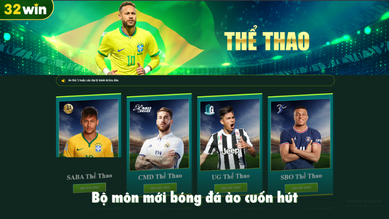 Bộ môn mới bóng đá ảo cuốn hút
