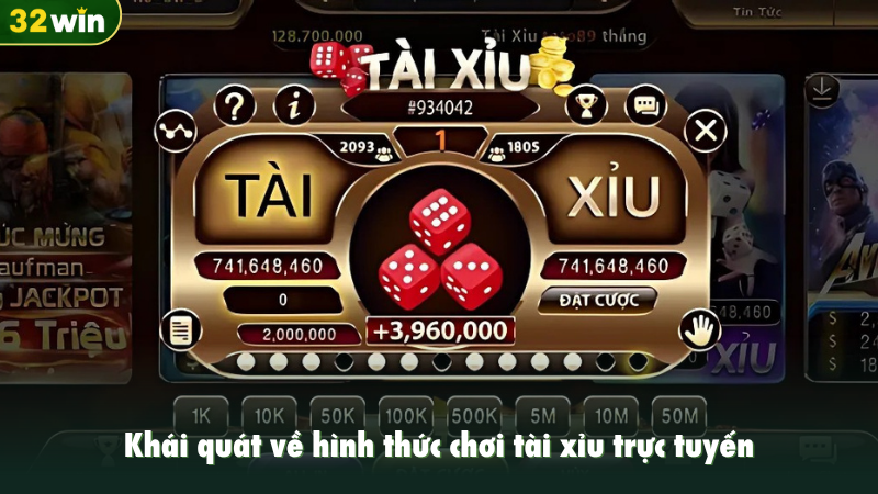 Khái quát về hình thức chơi tài xỉu trực tuyến