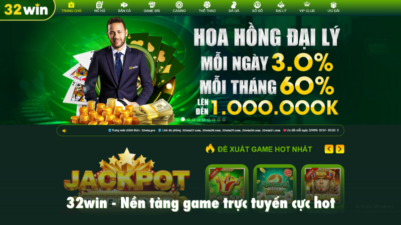 32win - Nền tảng game trực tuyến cực hot